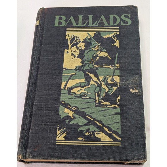 Other - Allyn and Bacon Ballads and Other Narrative Poems 1951 Blue Hardcover 1928 c